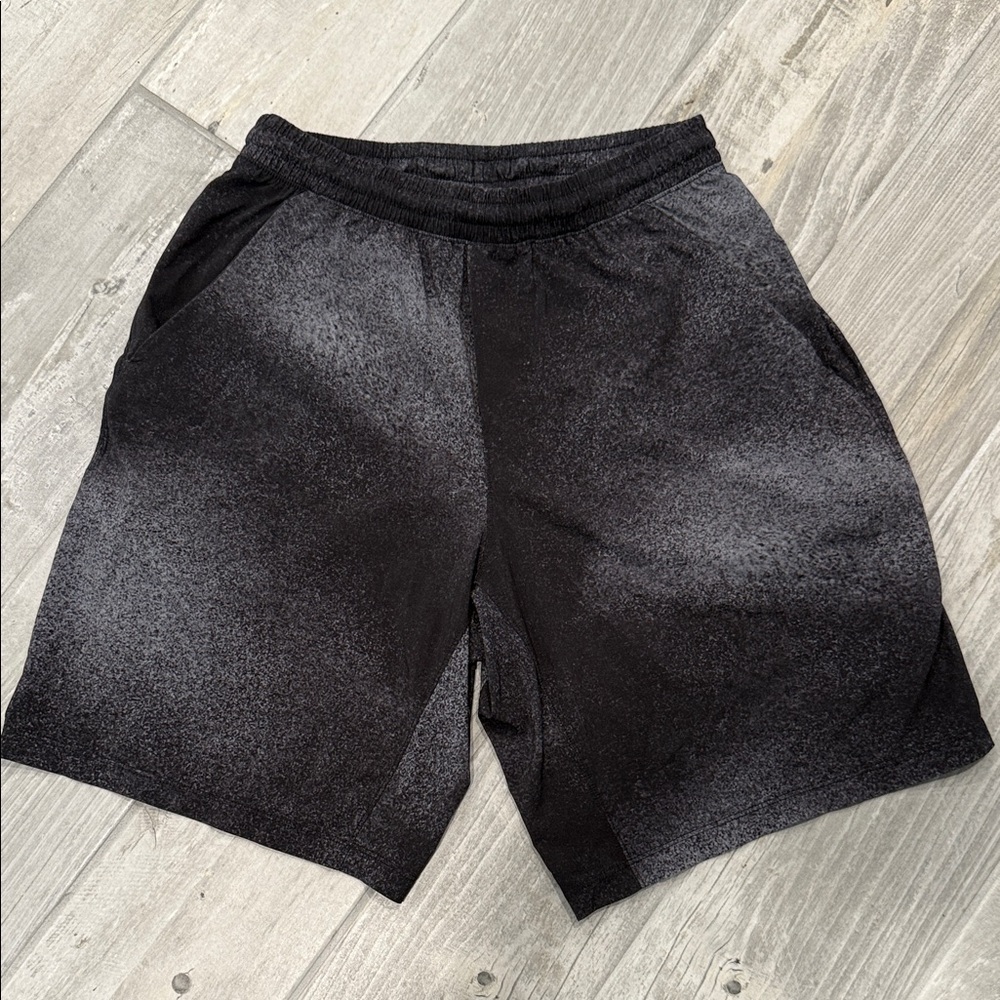 Lulu's Black and Gray Athletic Shorts